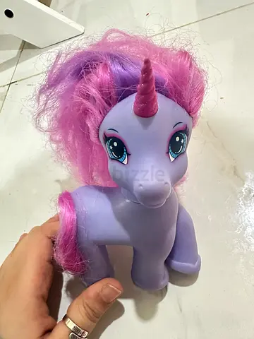 Lavender unicorn pony