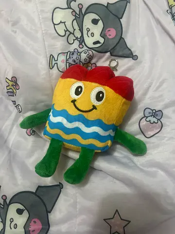 Colorful Plushie Key Chain For 3 Dhs