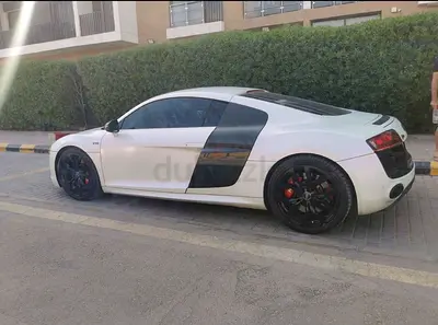 Matte white 2011 Audi R8 V10 Quattro | GCC Specs |