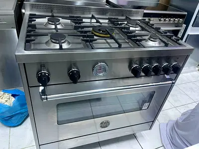 Bertazzoni 90cm Gas  Electric Cooker – Stainless Steel