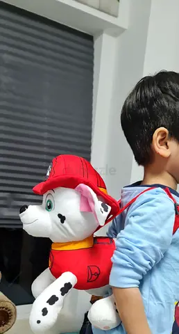 Paw Patrol Marshall Plush Toy shape of Backpack - Kids Costume/Plush