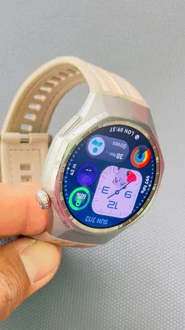 Huawei-style Smartwatch with Silicone Strap – Working Condition