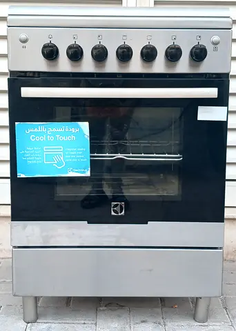 60×60cm gas cooker ELECTROLUX with 4 burners- perfect working
