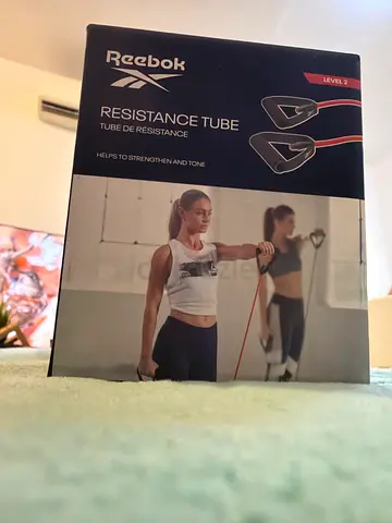 Reebok Resistance Tube with Comfort Handles - Never Used (From Brands For Less)