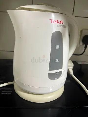 Tefal Express Electric Kettle 1.5L - White, Good Working Condition