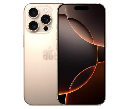 iPhone 16 Pro Max 256GB Desert Titanium 5G With FaceTime - Middle East Version (NEW)