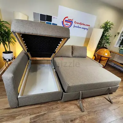 Ikea sofa cumbed brand new never used with big storage space L shape