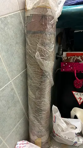 Rolled Area Rug — Good Condition, Ready to Lay
