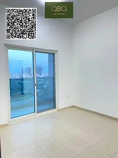 Spacious Two bedrooms living hall with covered parking Apartment available for city tower Ajman