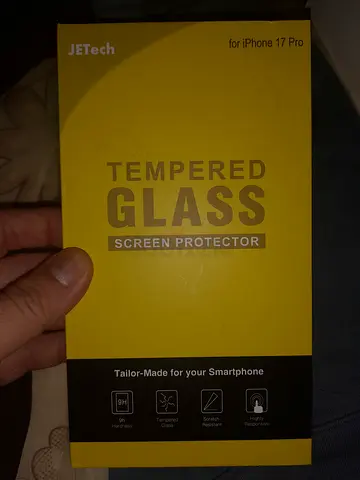 Tempered Glass Screen Protector (for iPhone 17 Pro) - New/Sealed