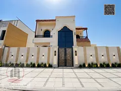 Villa for sale in Ajman, Al Yasmin area, including electricity and water. 5 master bedrooms, majlis,