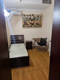 A Fully Furnished Closed Single Partition Room available @ 2300 per month.
