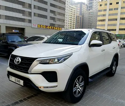 OYOTA FORTUNER 2.7L EXR 2021 GCC SPEC 4WD 7 SEATER NO ACCIDENT 3KEY NEW TYRES SINGLE OWNER NEW SHAPE