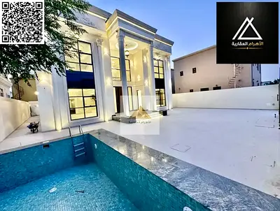 Own a classic-style villa featuring 6 master bedrooms, a rooftop terrace, a swimming pool, and an internal elevator. The built-up area is 7,000 sq. ft