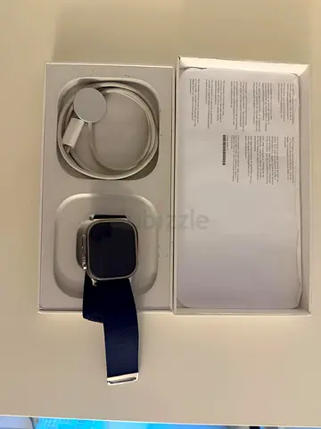 Apple watch Ultra-1 titanium case (49mm) with strap