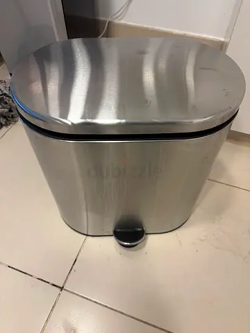 Stainless Steel Pedal Trash Bin - Medium Size