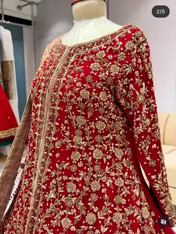 Pakistani bridal dress