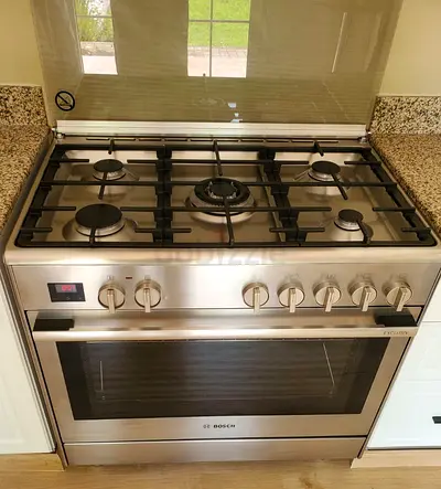 Free Delivery- BOSCH Series 8 2in1 TOP Gass Oven Electric Cooking Range 90x60 CM