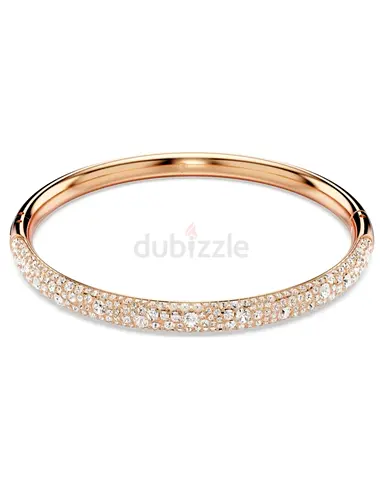 Swarowski Gold Crystal Pave Bangle Bracelet original