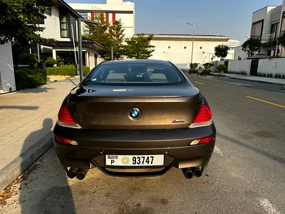2007 BMW M6 Coupe | GCC Specs | V10 Power - Sepang Bronze