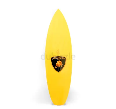 Luxury Lamborghini Decorative Surfboard