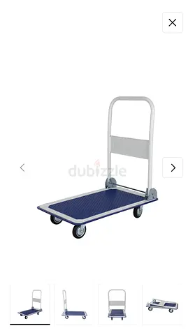 Flat trolly 150 kg platform trolley