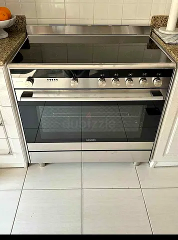 Siemens Stainless Steel Electric Range with Ceramic Hob and Oven