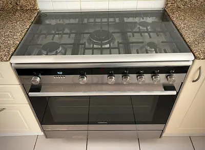 Siemens iq700 top gas oven electric cooking range