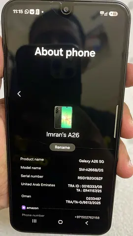 Samsung Galaxy A26 5G - Good working condition