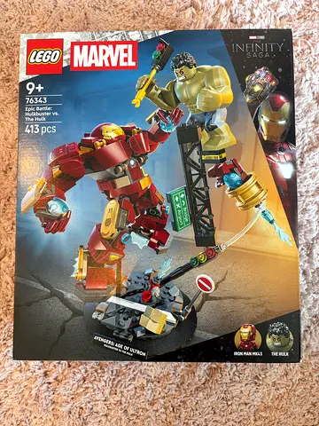 BARGAIN BRAND NEW LEGO 76343 MARVEL EPIC BATTLE HULKBUSTER VS THE HULK
