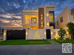 Strategically located in Al Yasmin, a luxurious villa with 3 bedrooms and a swimming pool, offering