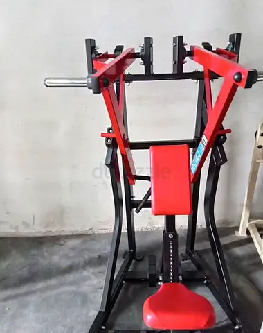 Plate-loaded Chest Press / Shoulder Press Gym Machine - Good Condition