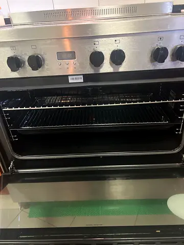 Stainless Steel Built-in Electric Oven with Cooktop - Perfect Working Condition  very clean.
