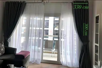 High quality curtains. H 300cm x W 330cm x 2 pieces.