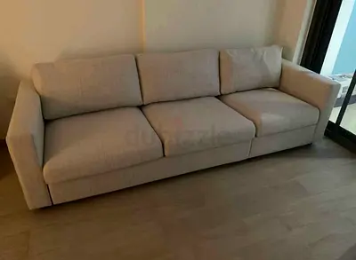 IKEA vimle 3 Seater Sofa Bed Beige