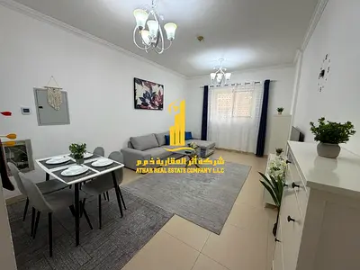 شقه فاخره ثاني ساكن غرفه وصاله مع بلكونه باطلاله مفتوحه.عجمان ابراج الياسمين . للإيجار الشهري✨الإيجار يشمل الفواتير والإنترنت وموقف