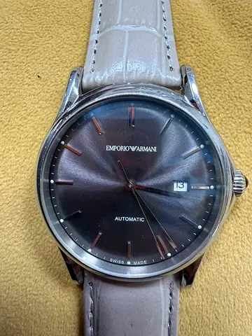 Original Emporio Armani Swiss Made Watch For Men Classic ARS3000 With Gary dial 42mm