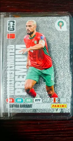 Panini FIFA WC 2026 Adrenalyn Card - Sofyan Amrabat (Morocco) Limited Edition
