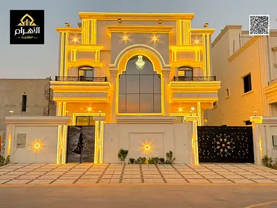 فيلا كلاسيك طابقين وروف 6غرف نوم ماستر مساحه كبيرة تملك حر لجميع الجنسيات