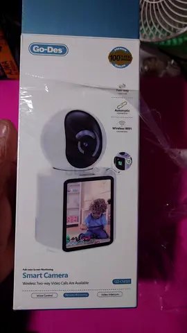 Go des smart monitor camera with video calling audio and voice control