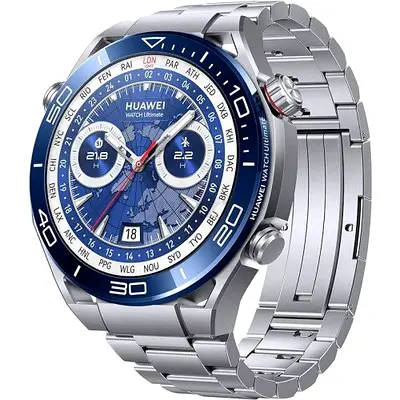 Huawei Watch Ultimate - Stainless Steel Smartwatch (Blue Dial)