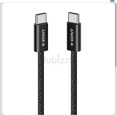Anker Zolo USB-C to USB-C Cable | 240W Fast Charging | 3ft (1m) | Authentic |