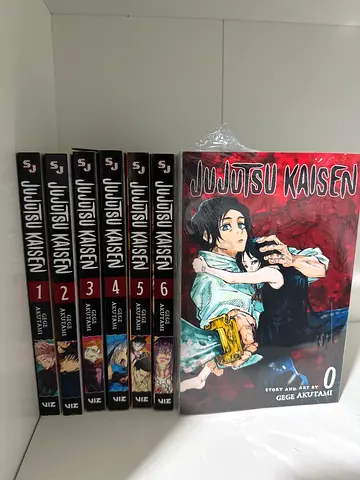 Jujutsu kaisen manga volume 0-6