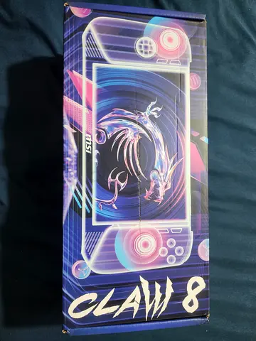 MSI Claw 8 AI+ A2VM Handheld Gaming Console (Brand New OpenBox)