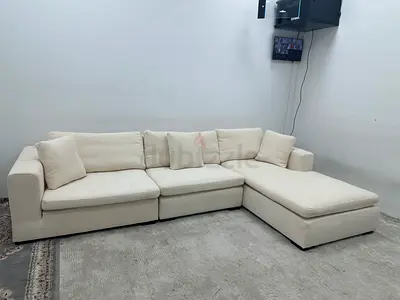 As perfect condition marina home lshape sofa