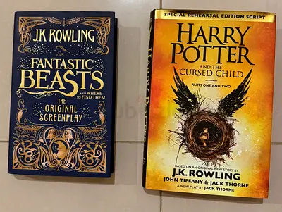 2x hardback JK Rowling books