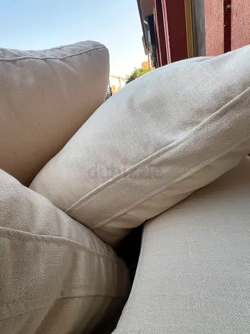 Marina home Luscious feather 🪶 filled modular sofa with footstool