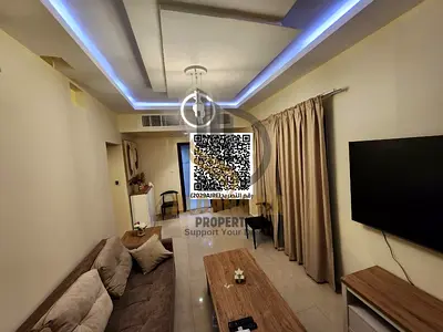 🏡 Fully Furnished Studio for Monthly Rent | Corniche Residence Tower – Ajman