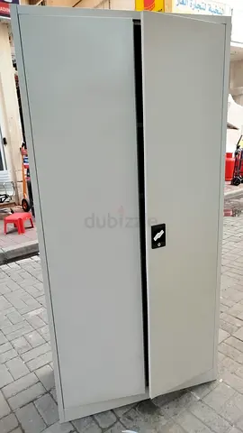 Metal Storage Cabinet / Wardrobe with Lock - Good Condition