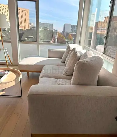 Excellent condition west elm newport sofa